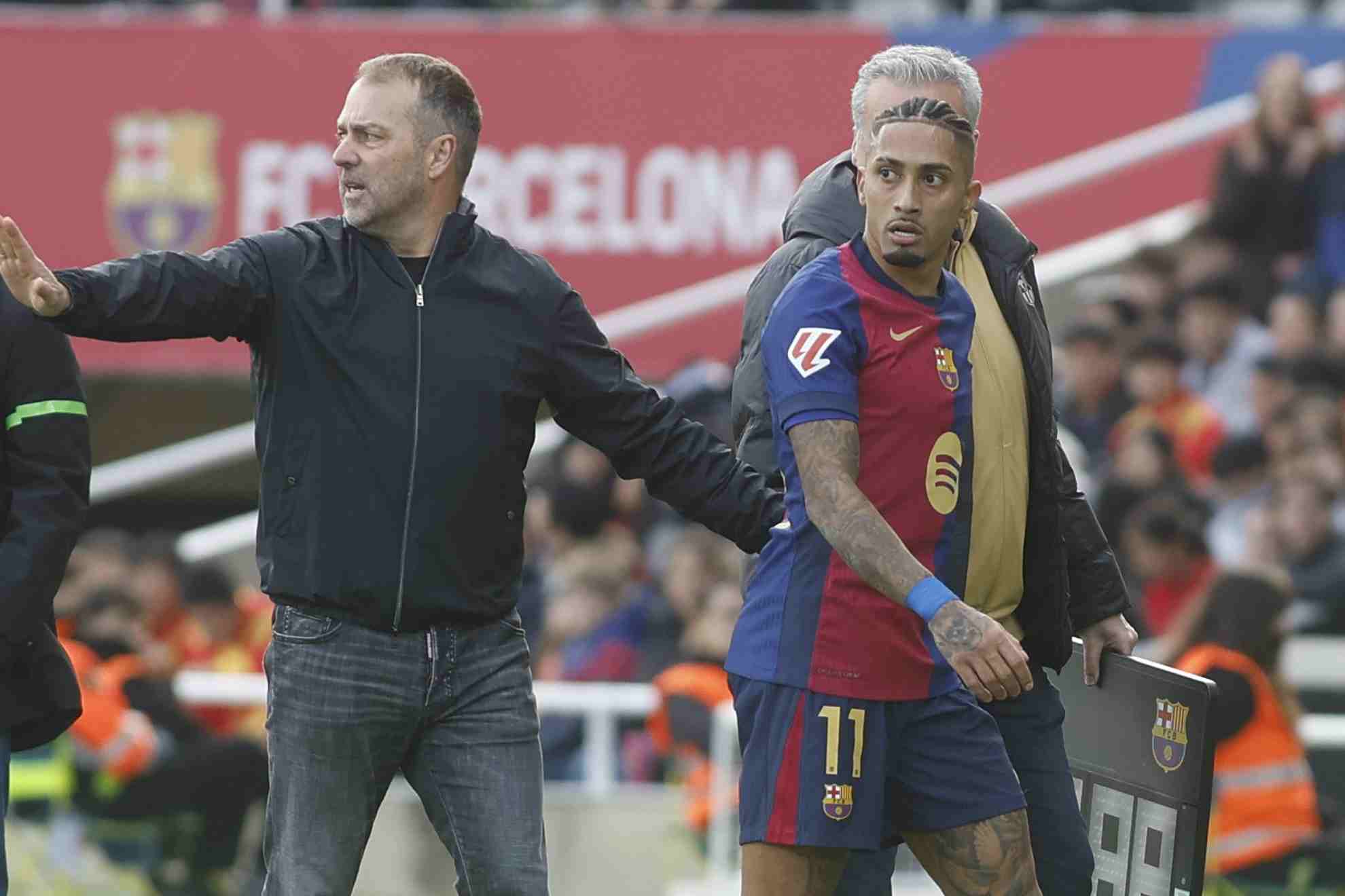 由于拉菲尼, 此役巴萨的 由于拉菲尼, 此役巴萨的